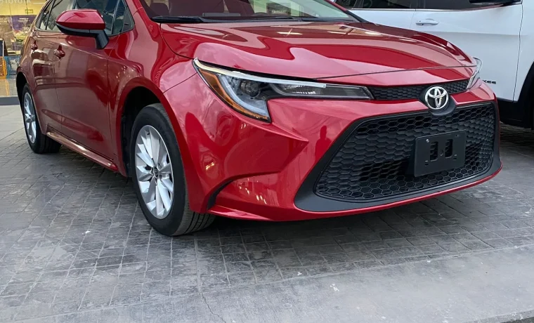 TOYOTA COROLLA ROJO 2021 XMV