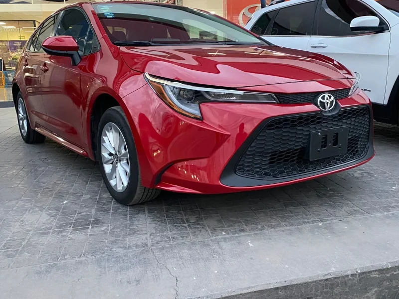 TOYOTA COROLLA ROJO 2021 XMR